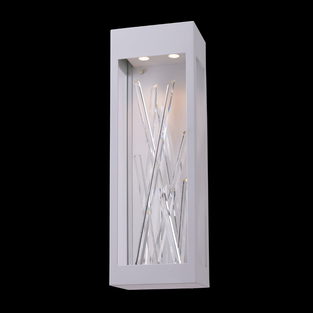 Arpione 24 Inch Matte White Outdoor Wall Sconce Allegri