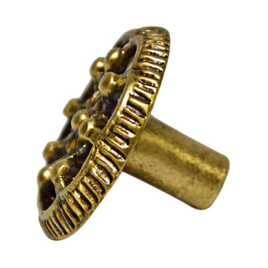 1 1/4 Inch Beaded Wheel Cabinet & Furniture Knob
