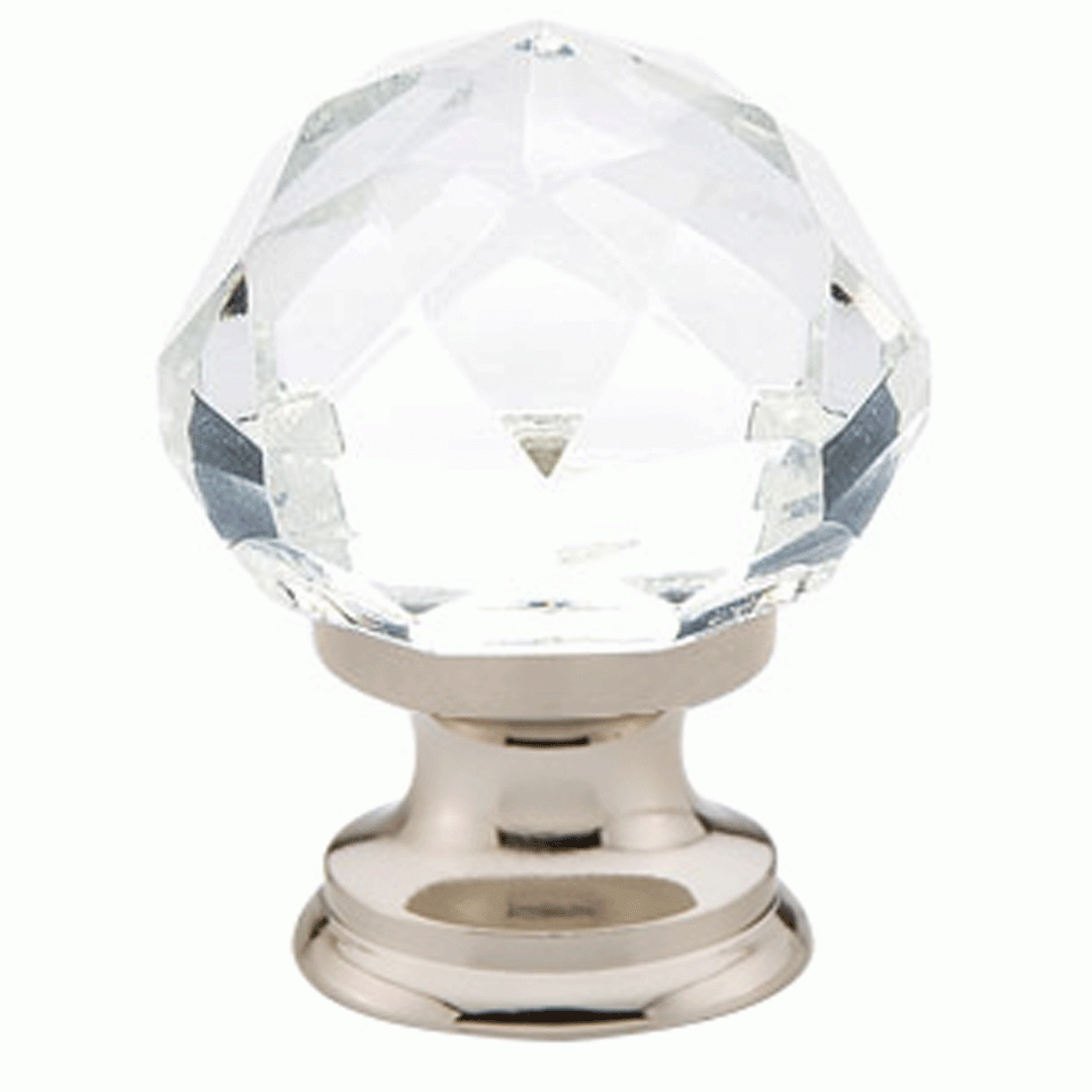 1 1/4 Inch Diamond Cabinet Knob (Polished Chrome Finish) EMTEK