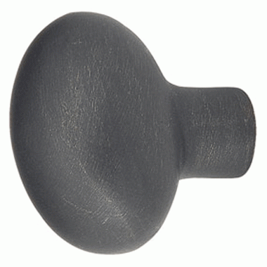 1 1/4 Inch Sandcast Bronze Egg Knob (Oil Rubbed Bronze Finish) EMTEK