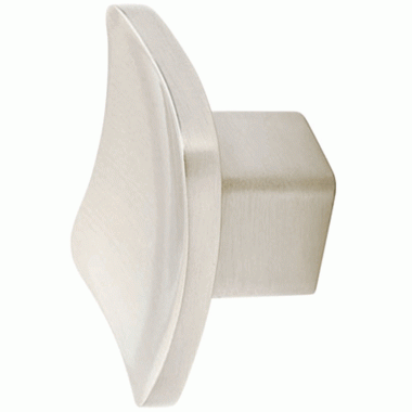 Emtek 1 1/4 Inch Solid Brass Basin Knob (Brushed Nickel Finish) EMTEK