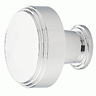 Emtek 1 1/4 Inch Solid Brass Newport Knob (Polished Chrome Finish) EMTEK