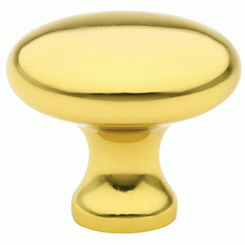 1 1/4 Inch Solid Brass Providence Cabinet Knob (Polished Brass Finish) EMTEK