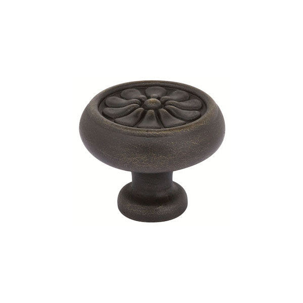 1 1/4 Inch Tuscany Bronze Petal Knob (Medium Bronze) EMTEK