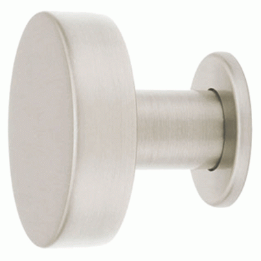 1 3/4 Inch Solid Brass Cadet Knob (Brushed Nickel Finish) EMTEK