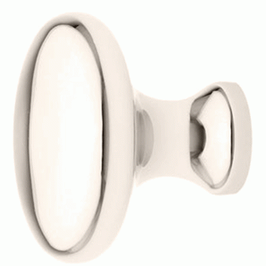 1 3/4 Inch Solid Brass Providence Cabinet Knob (Polished Nickel Finish) EMTEK