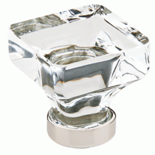 1 5/8 Inch Lido Cabinet Knob (Polished Nickel Finish) EMTEK