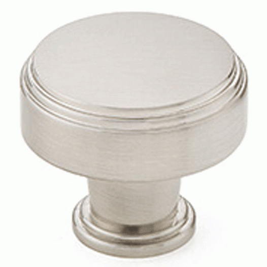 Emtek 1 3/4 Inch Solid Brass Newport Knob (Brushed Nickel Finish) EMTEK