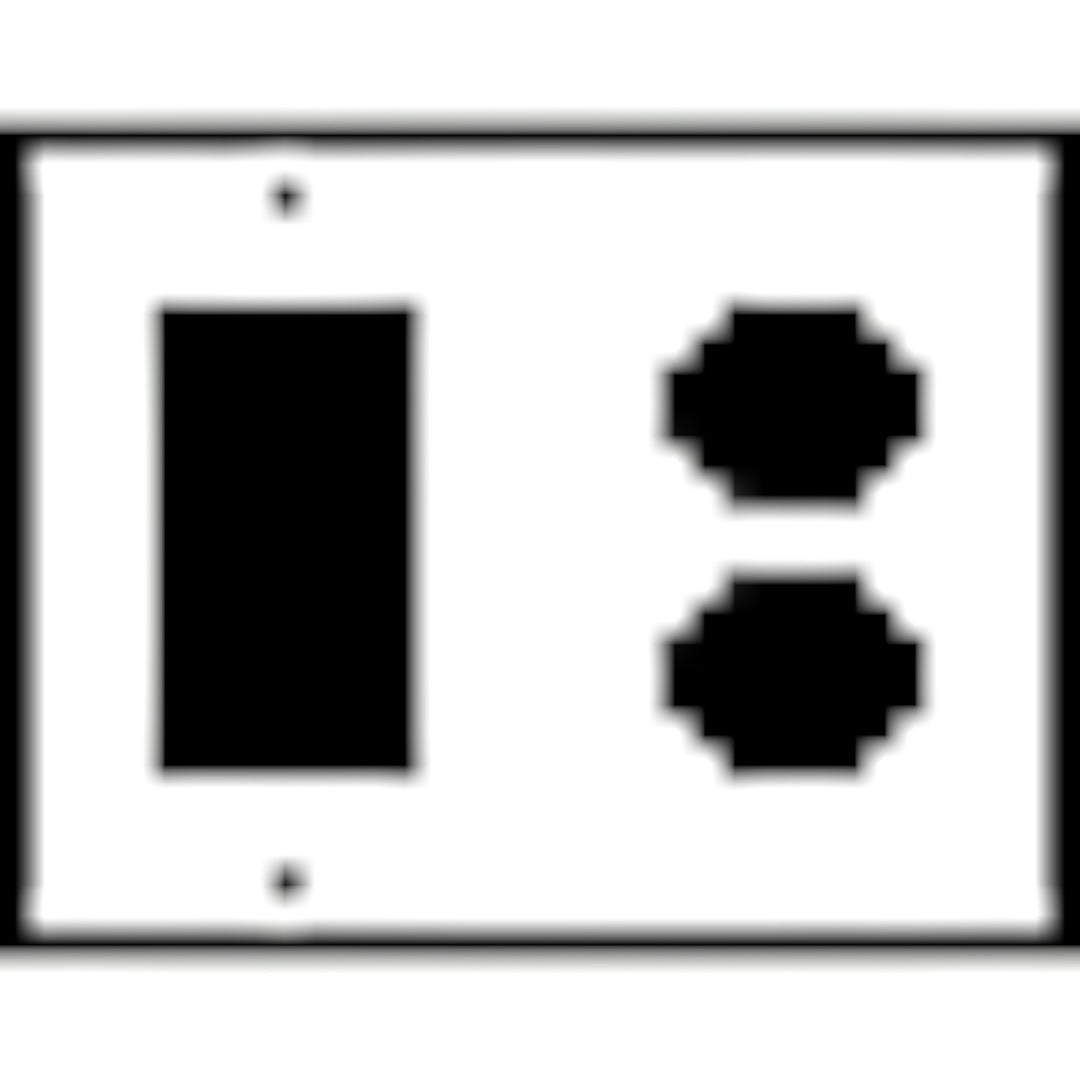 Oak Leaf Wall Plate (Antique Brass Gold Finish)