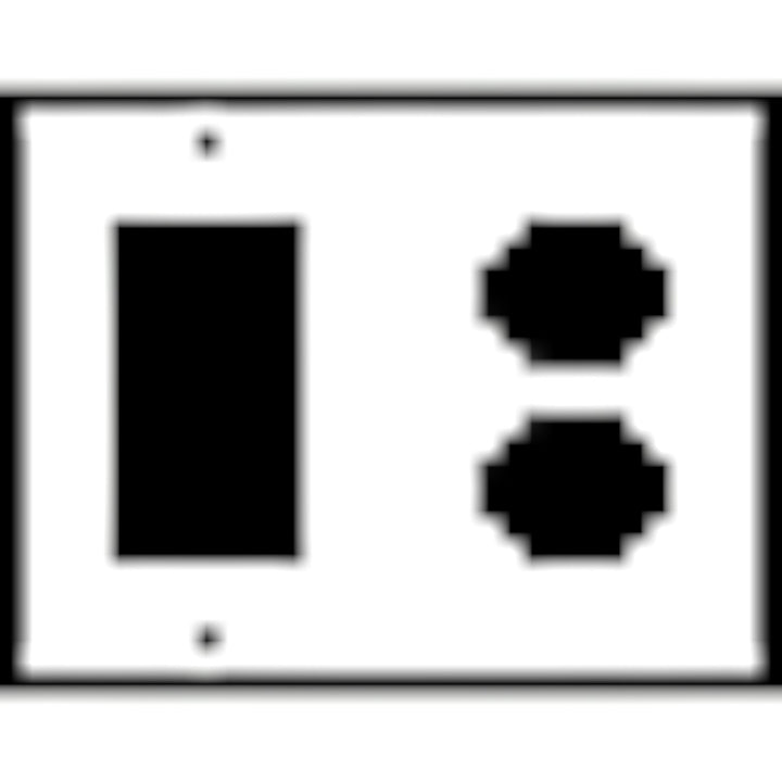 Roguery Ropes Wall Plate (Weathered Rust Finish)