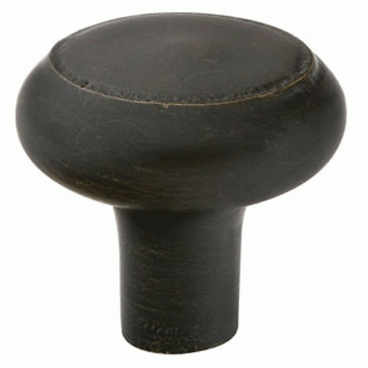 1 Inch Sandcast Bronze Barn Knob (Medium Bronze Finish) EMTEK