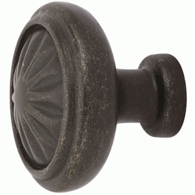 1 Inch Tuscany Bronze Round Knob (Medium Bronze) EMTEK