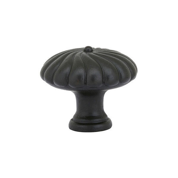 1 Inch Tuscany Bronze Twisted Knob (Flat Black) EMTEK