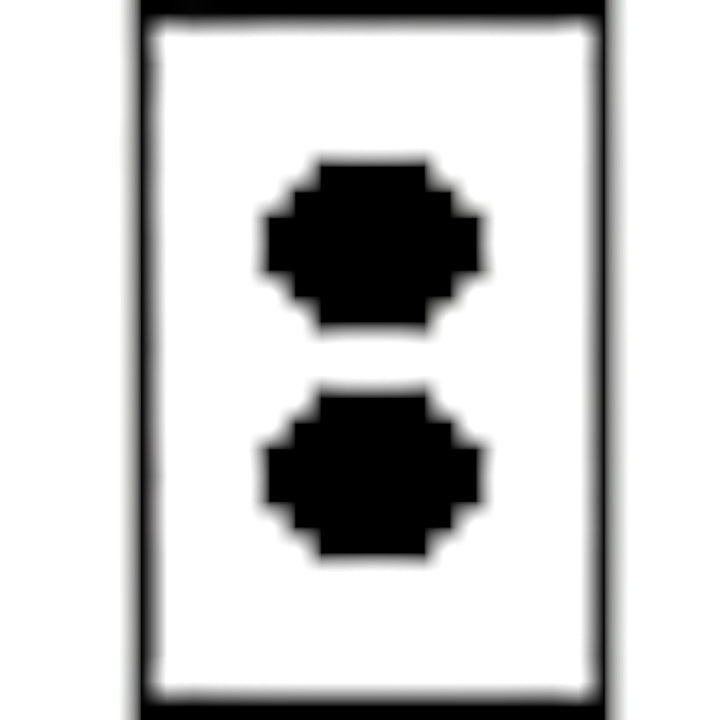 Bamboo Style Wall Plate (Matte Nickel Finish)