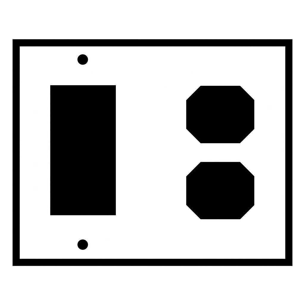 Sonnet Leaf Wall Plate (Oil Rubbed Bronze Finish)