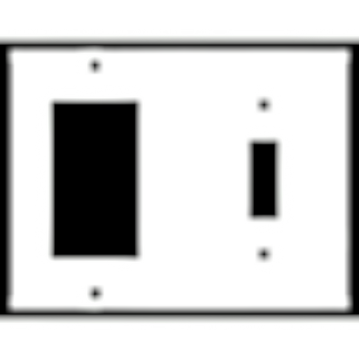 Fleur-De-Lis Wall Plate (Oil Rubbed Bronze Finish)