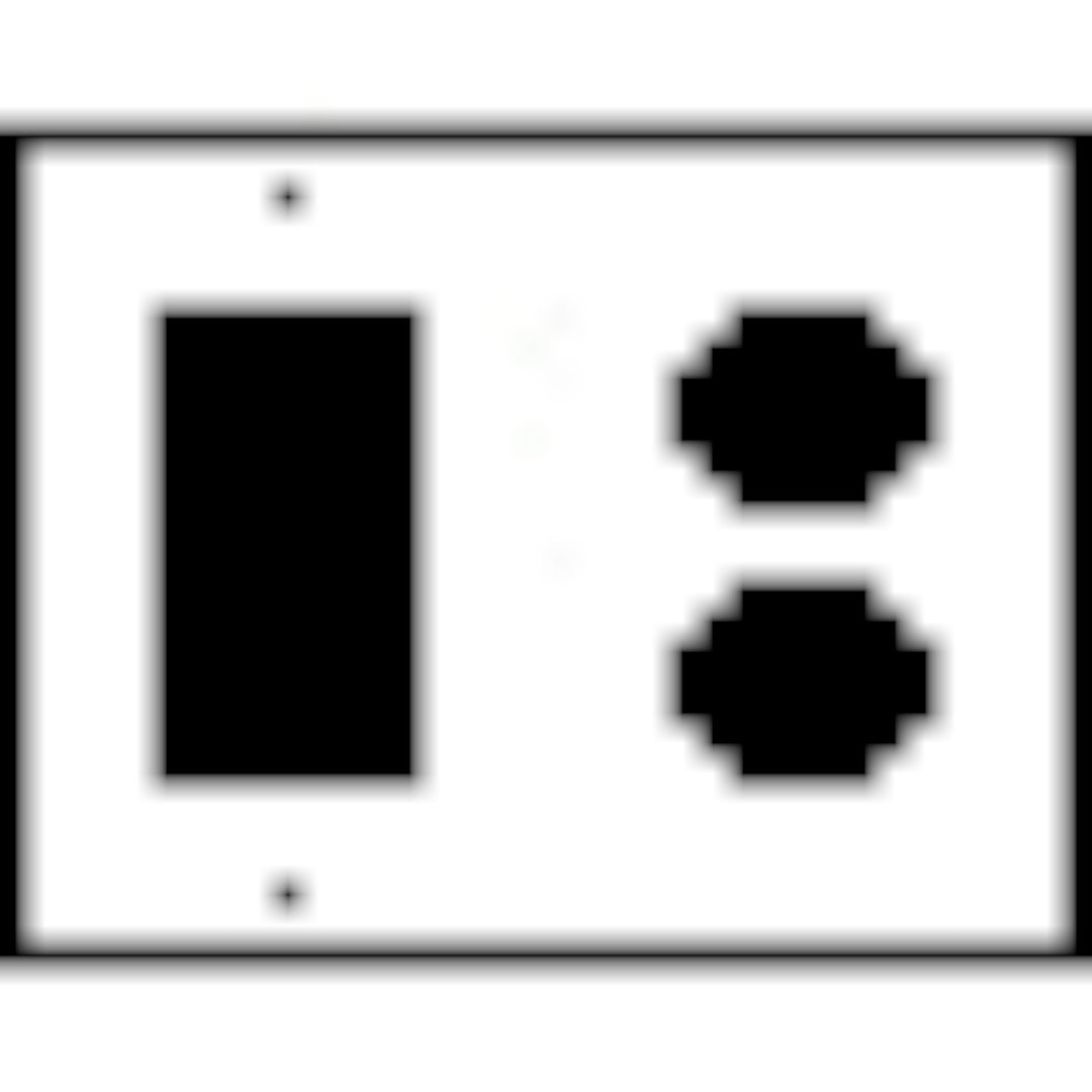 Grapes & Floral Wall Plate (Matte Nickel Finish)