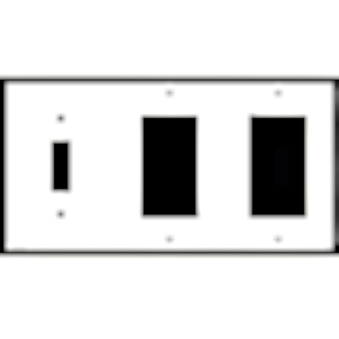 Corinthia Wall Plate (Bright Nickel Finish)