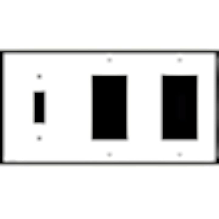 Corinthia Wall Plate (Bright Nickel Finish)