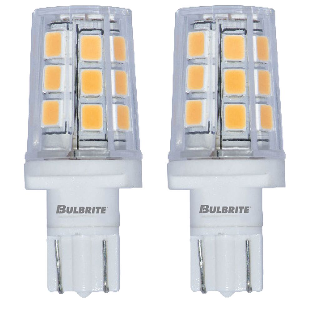 Bulbrite 2.5W LED WEDGE CLEAR 3000K 12V-2PK