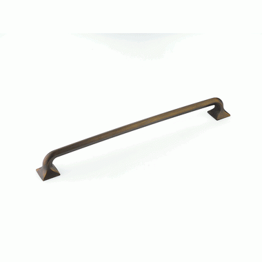 16 1/2 Inch (15 Inch c-c) Northport Appliance Pull (Ancient Bronze Finish) SCHAUB