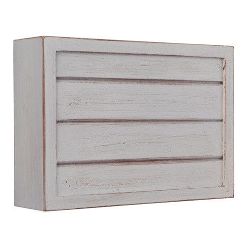 Shiplap Design Chime in White Wash CRAFTMADE