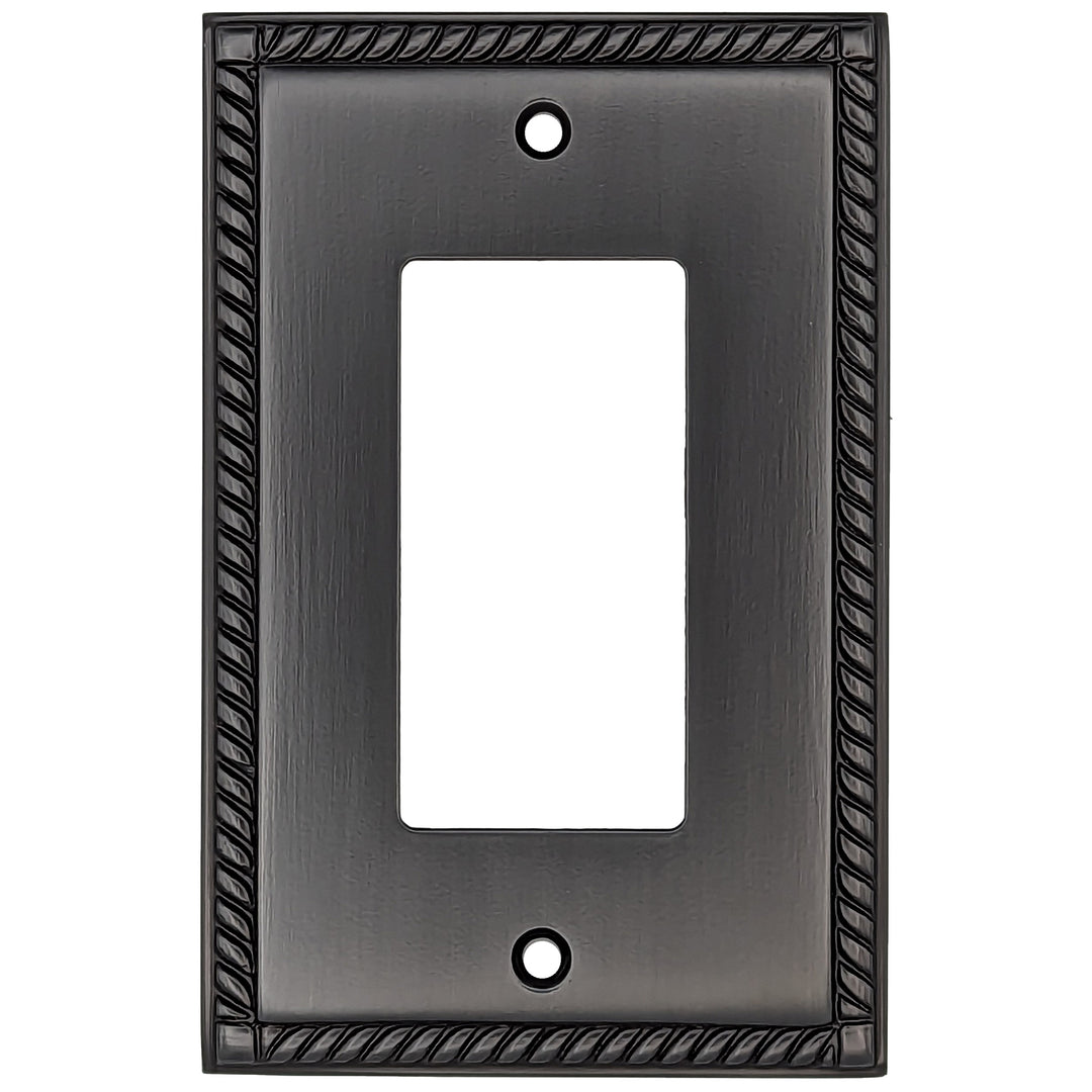 English Georgian Roped Wall Plate (Several Finishes Available)