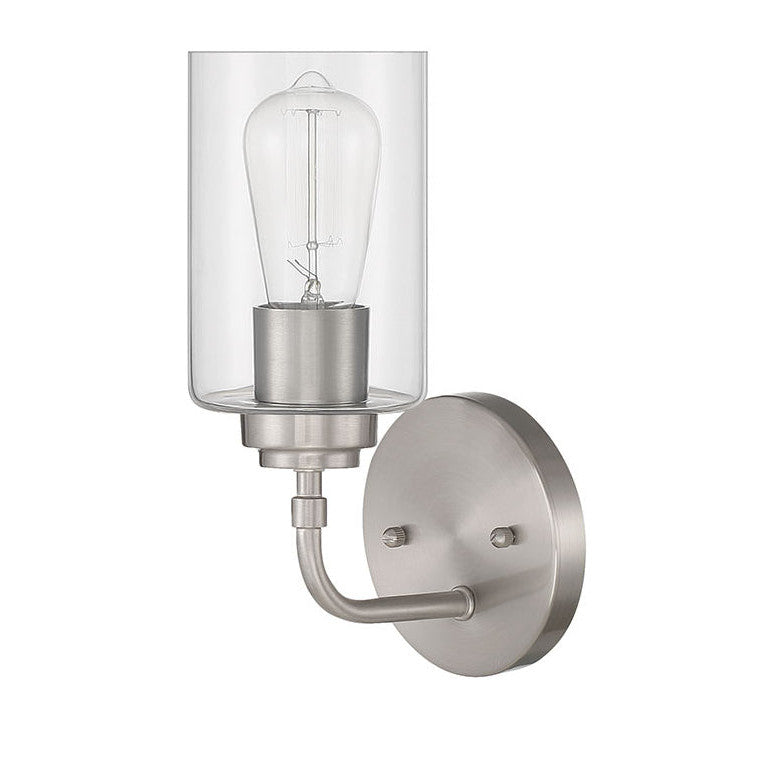 Stowe 1 Light Wall Sconce in Brushed Polished Nickel CRAFTMADE