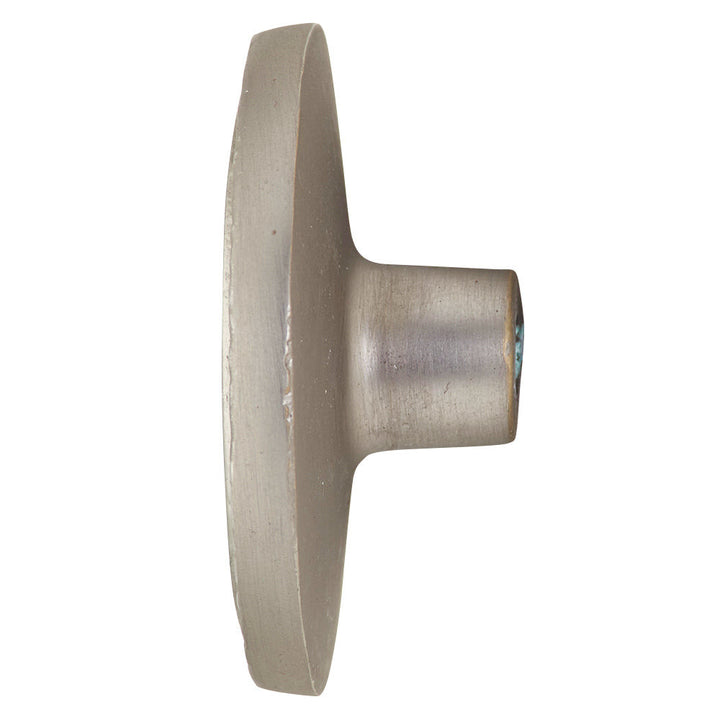 2 Inch Solid Brass Ring Knob (Brushed Nickel Finish) COPPER MOUNTAIN HARDWARE