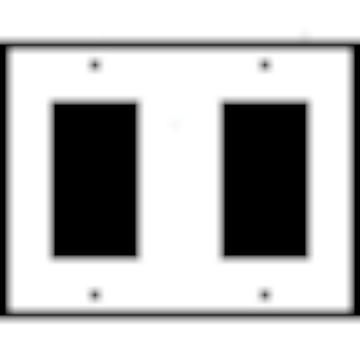 Bamboo Style Wall Plate (Oil Rubbed Bronze Finish)