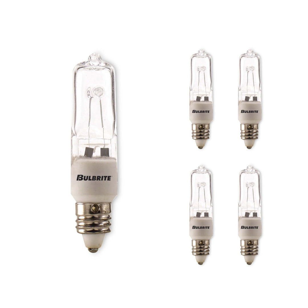 Bulbrite 250W T4 JD HALOGEN CLEAR E11 120V-5PK