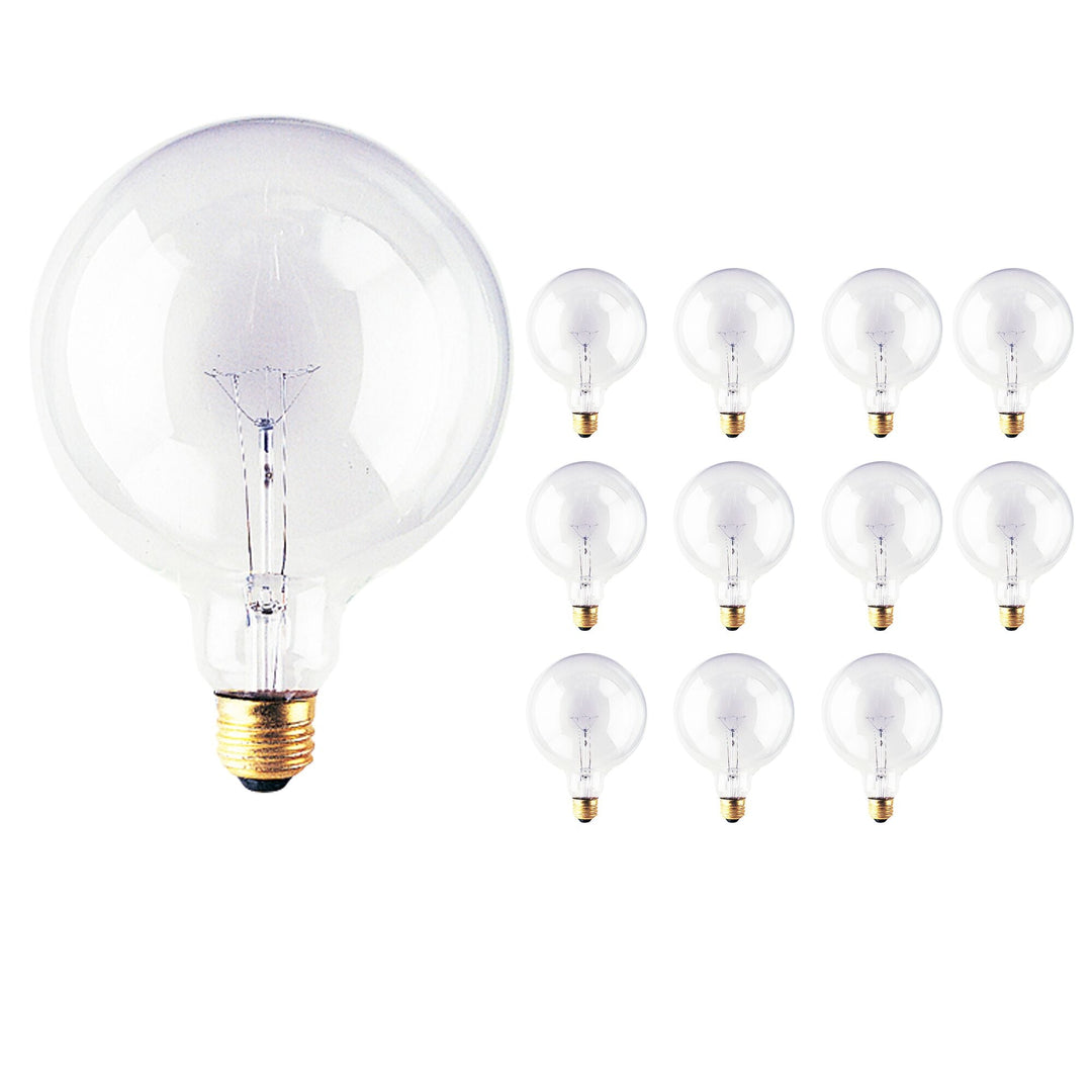 Bulbrite 100W G40 GLOBE CLEAR E26 125V-12PK