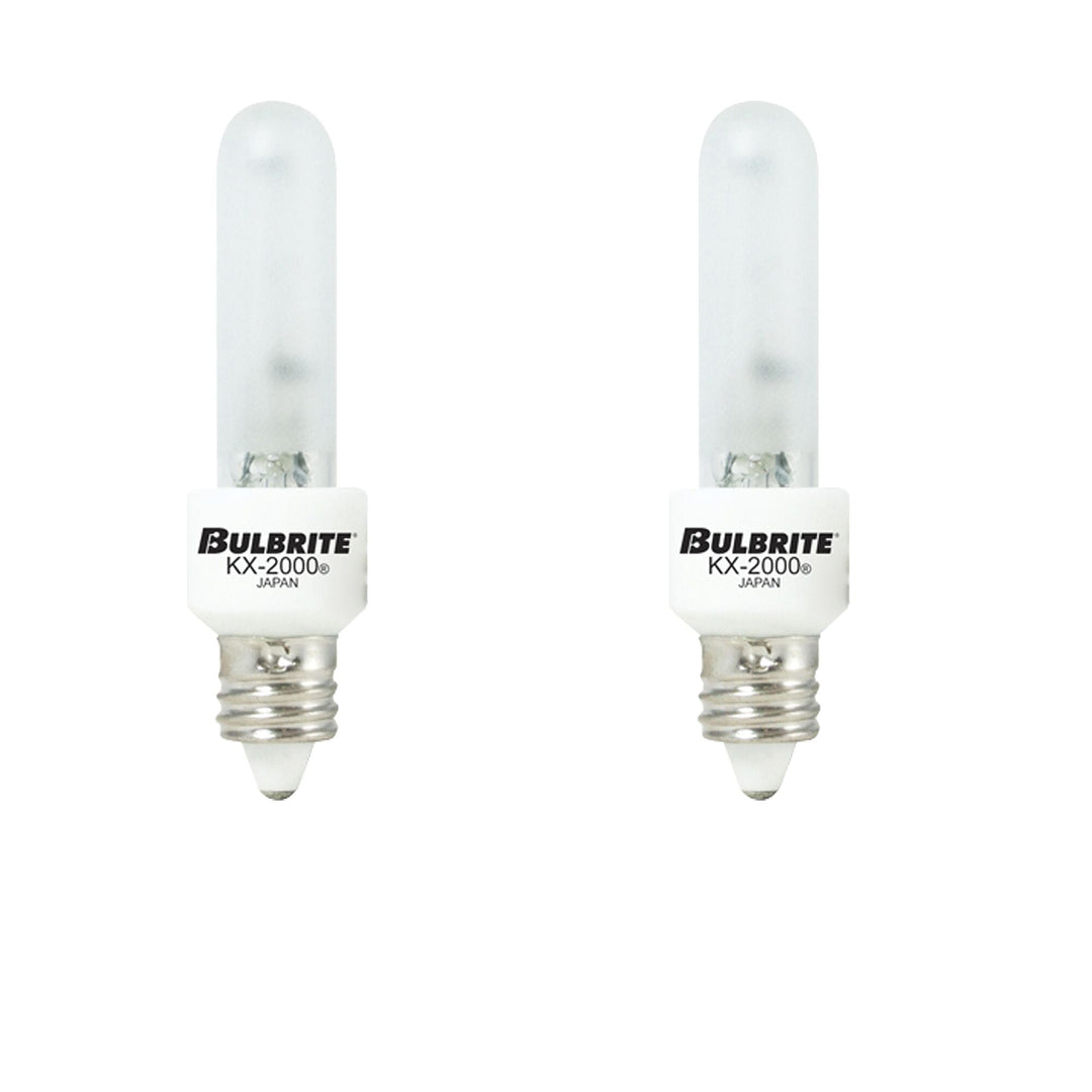 Bulbrite 60W T3 KX2000 FROST E11 120V-2PK