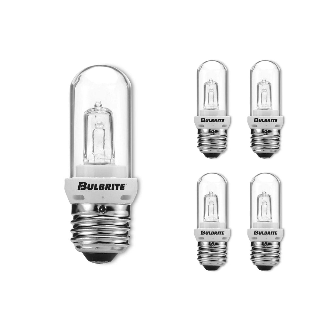 Bulbrite 100W T8 JDD HALOGEN DBL-ENV. CLEAR E26 120V-5PK