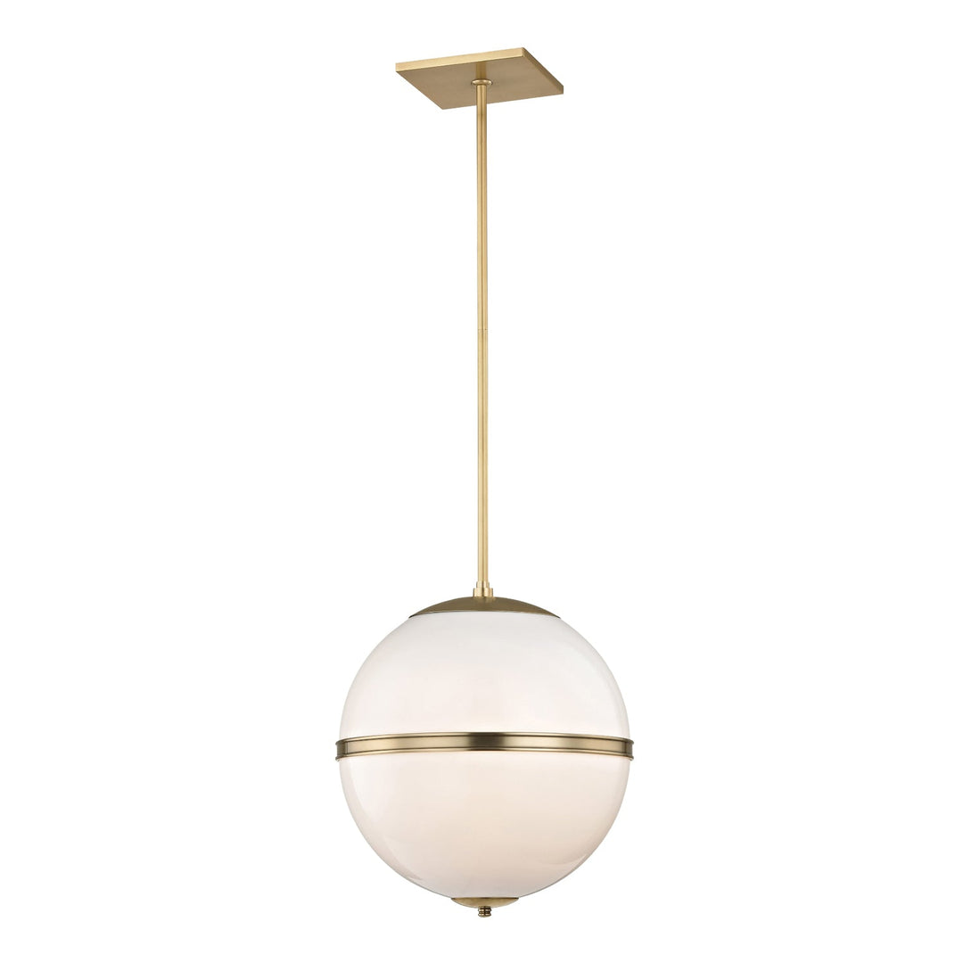 Crystorama Crystorama Brian Patrick Flynn Truax 4 Light Aged Brass Pendant