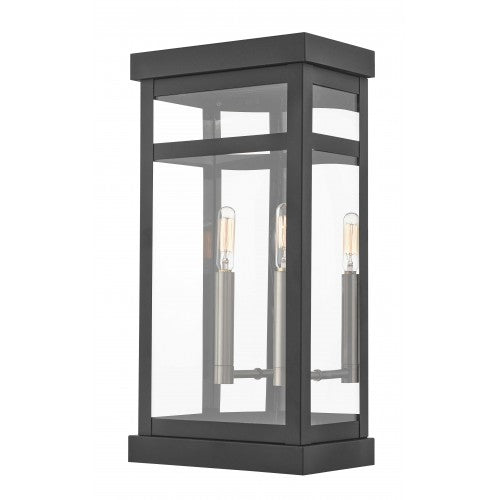 2 Light Black Outdoor Wall Lantern Livex