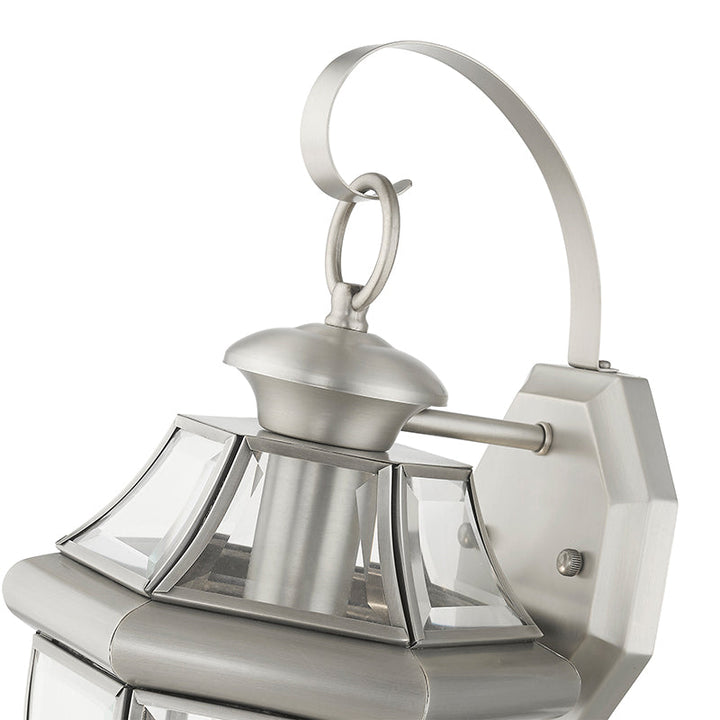 1 Light BN Outdoor Wall Lantern Livex