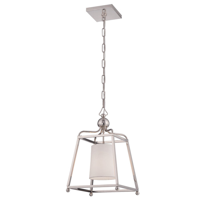 Crystorama Crystorama Libby Langdon Sylvan 1 Light Polished Nickel Mini Pendant
