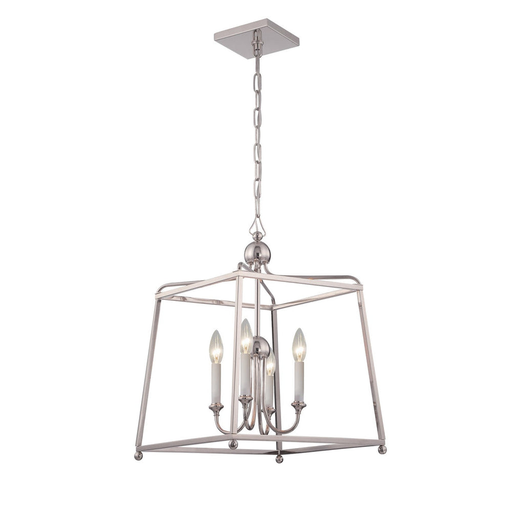 Crystorama Crystorama Libby Langdon Sylvan 4 Light Polished Nickel Mini Chandelier