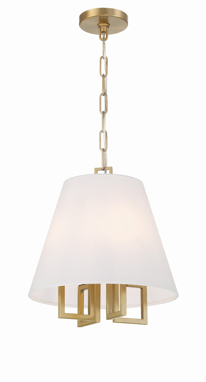 Crystorama Crystorama Libby Langdon Westwood 4 Light Vibrant Gold Pendant