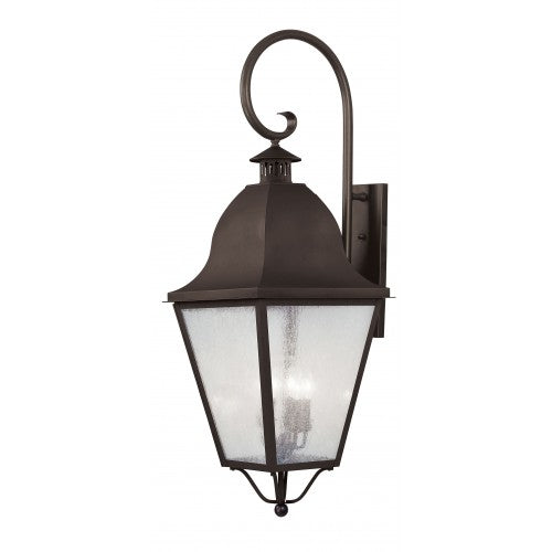 4 Light Bronze Outdoor Wall Lantern Livex