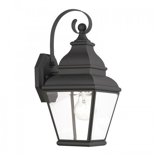 1 Light Bronze Outdoor Wall Lantern Livex