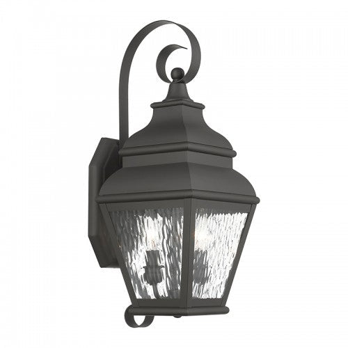 2 Light Bronze Outdoor Wall Lantern Livex