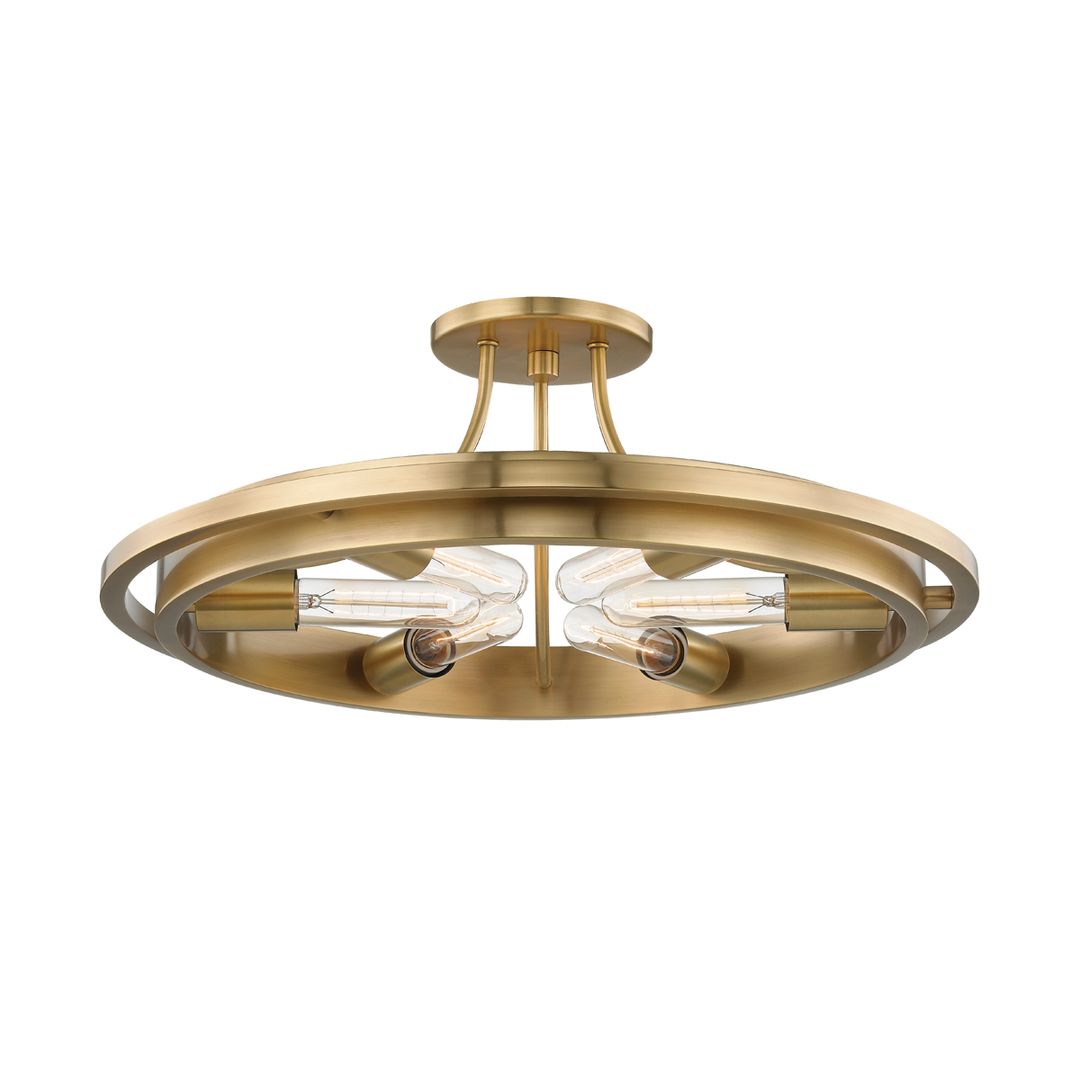 Chambers Semi Flush Hudson Valley Lighting