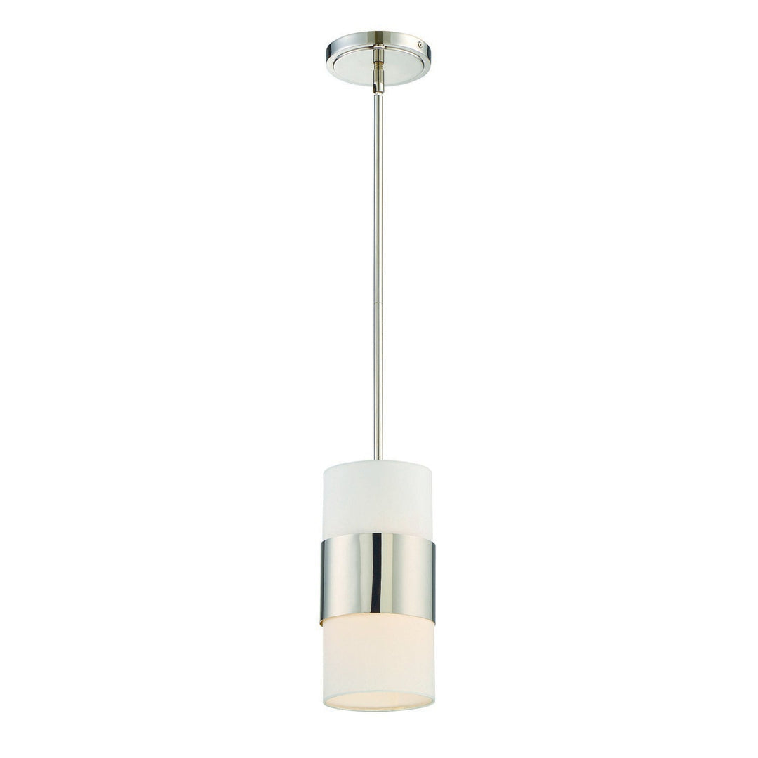 Crystorama Crystorama Libby Langdon Grayson 1 Light Polished Nickel Mini Pendant