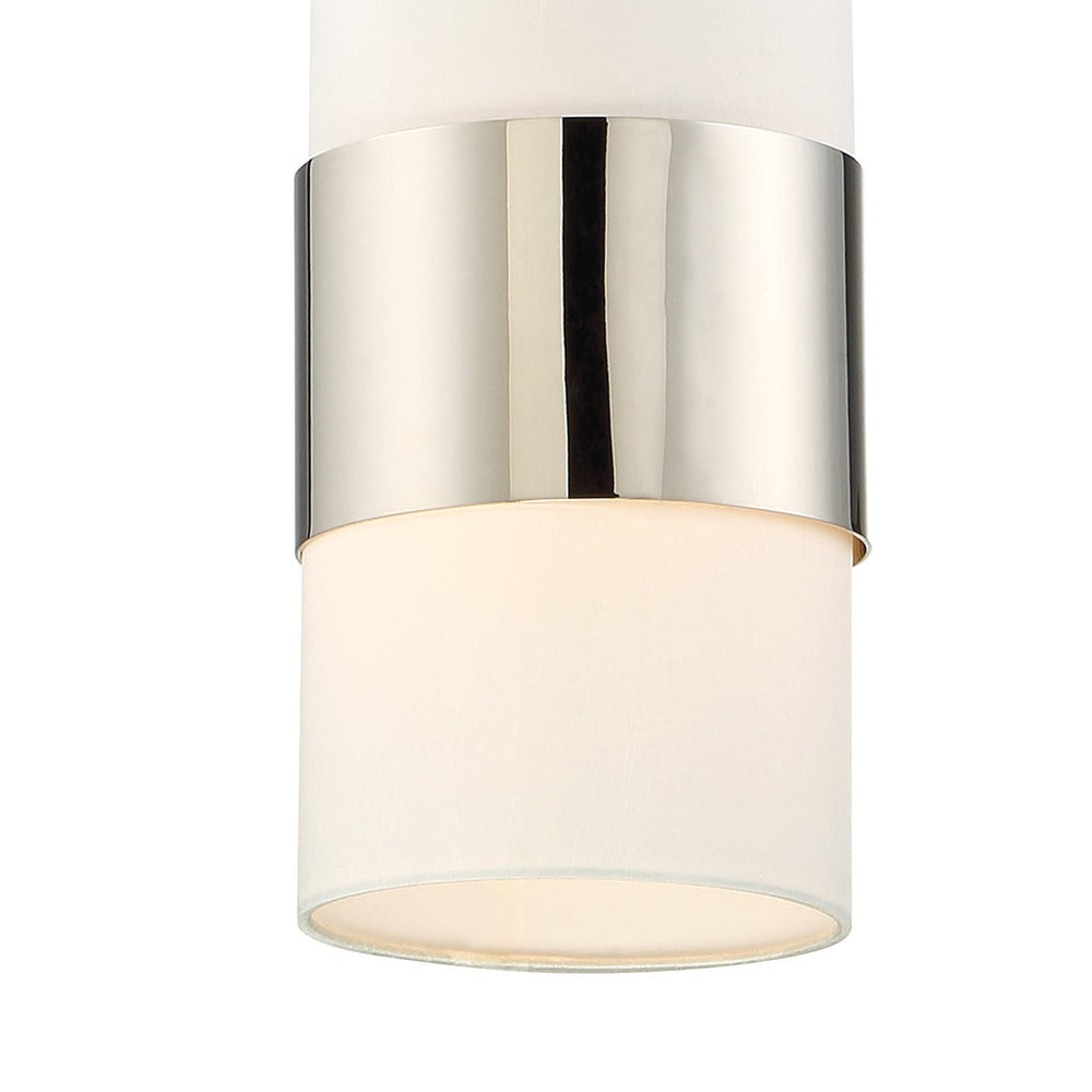 Crystorama Crystorama Libby Langdon Grayson 1 Light Polished Nickel Mini Pendant