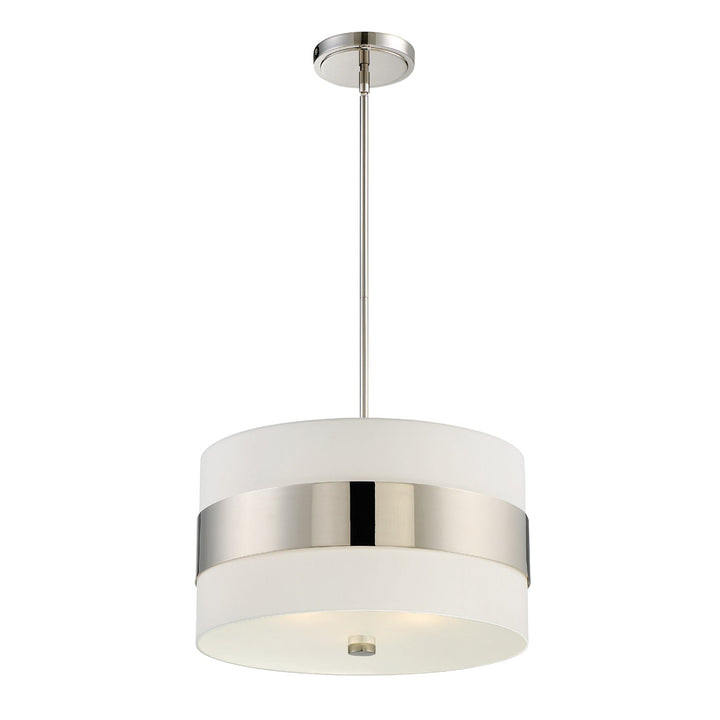 Crystorama Crystorama Libby Langdon Grayson 3 Light Polished Nickel Chandelier