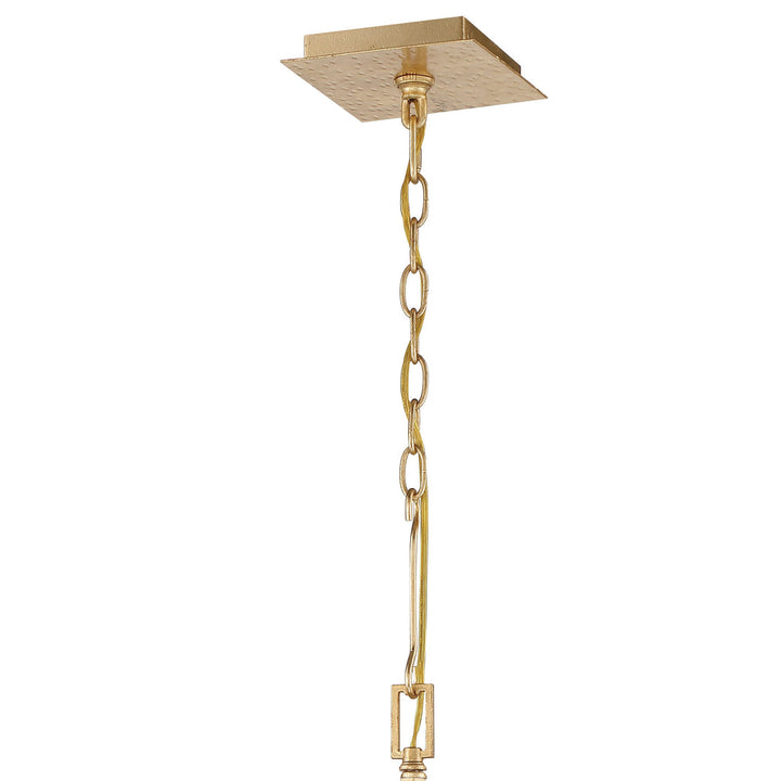 Crystorama Crystorama Capri 5 Light Antique Gold Chandelier