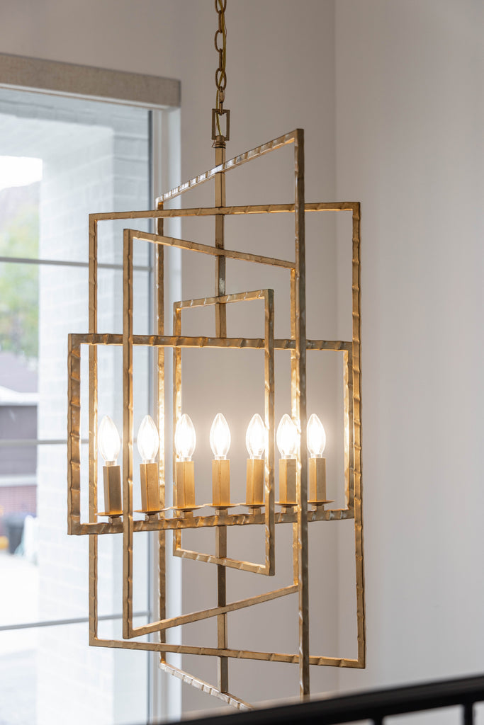 Crystorama Crystorama Capri 7 Light Antique Gold Chandelier