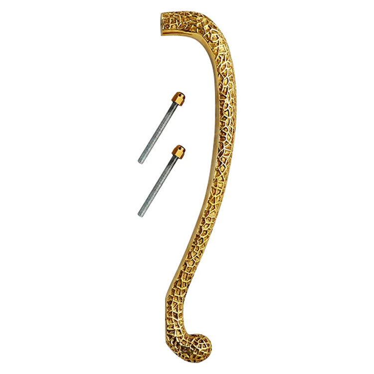 12 1/4 Inch Solid Brass Craftsman Style Door Pull COPPER MOUNTAIN HARDWARE